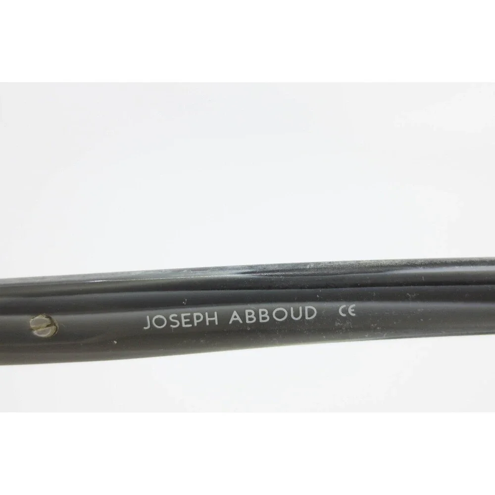 Joseph Abboud JA4023 001 Black Rectangular Semi-Rimless Eyeglasses 55-18-145
